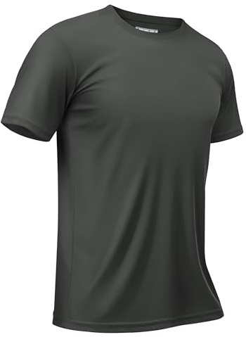 TACVASEN Herren Uv-Schutz T-Shirts UPF 50+ Kurzarm Sonnenschutz Tee Uv Shirts Schwimmshirt