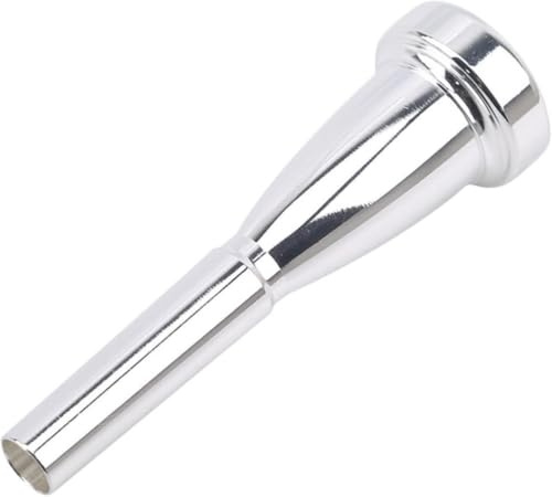 VSOLS Professionelles Trompetenmundstück 3c/5c/7c Größe for Anfänger musikalische Trompetenzubehör oder Fingerübungen (Color : Silver7C)