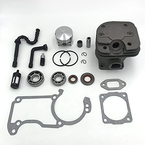 Juntas de pistón de cilindro de 42mm, Kit de sello de aceite apto for S MS240 024 024AV MS 240, motosierra 1121 020 1200, repuestos Herramientas eléctricas