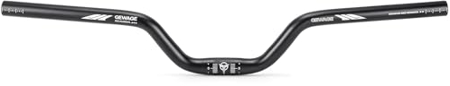 GEWAGE 25.4 mm Fahrradlenker – 30 mm, 50 mm, 70 mm, 90 mm, 120 mm Riser Lenker – 620 mm Mountainbike Fahrradlenker aus Aluminiumlegierung (70mm Erheben)