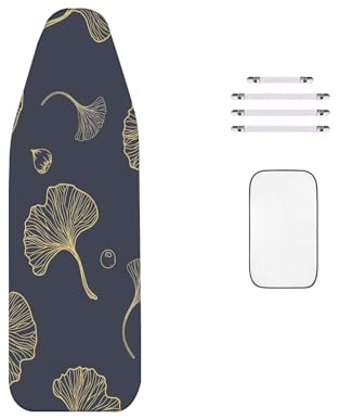 WTAIS Einfachheit - BüGelbrettbezug, Extra Groß 160x60cm, Verdickt - 2 In 1 Design, (Geeignet für Bügeltische mit Einer Länge von 145 bis 155 cm und Einer Breite von 45 bis 55 cm)