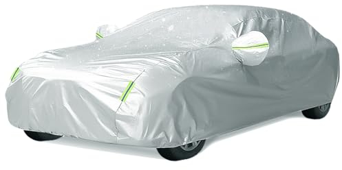 BEXITA Bâche Voiture Extérieur Étanche Doublure en Coton Housse de véhicule Bache Automobile Anti-Rayures Protection UV Durable Universelle pour Berlina; Taille XL: Max510cm