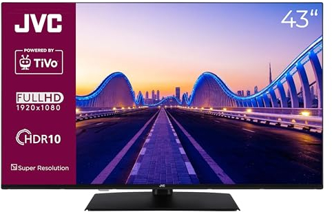 JVC Fernseher 43 ZollSmart TV powered by TiVo (Full HD, HDR, Triple-Tuner, 6 Monate HD+ inkl.) LT-43VF5355