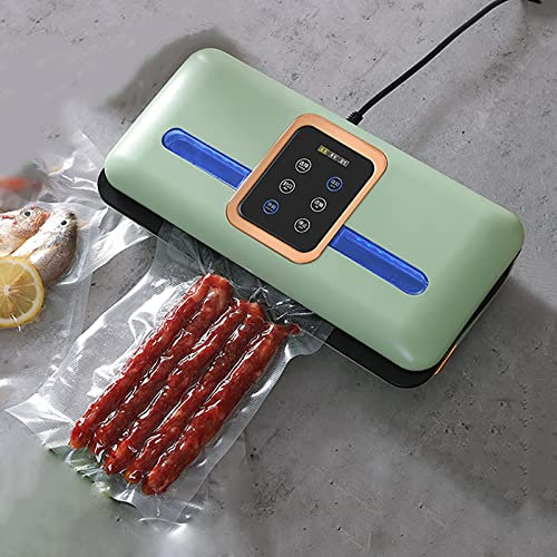 CHANGLKJ Full Automatic Food Sealer, 80Kpa Vacuum Sealer Machine With Single Seal And Tap Mode, LED One Touch Operation and 3mm Heating Sealing, For Food Bags, Marinate Bowls, Meal Packing Canister