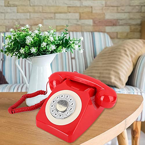 Old Telephone Rétro Vintage Mobile Mobile Descarory Phone pour Le Culte Résidentiel