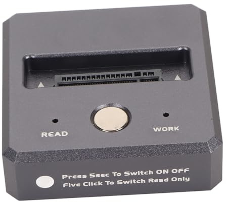 UPALDHOU M.2 NVME TO USB C COLLA DE LA ESTACIÓN DE ACOMPLEZA del USB M.2 SSD para Adaptador para Personas con Experiencia Técnica Material DE Aleación DE Aluminio