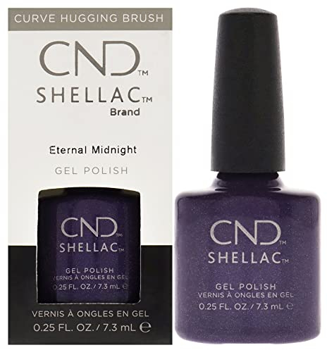 CND Shellac Eternal Midnight, 7.3 milliliters