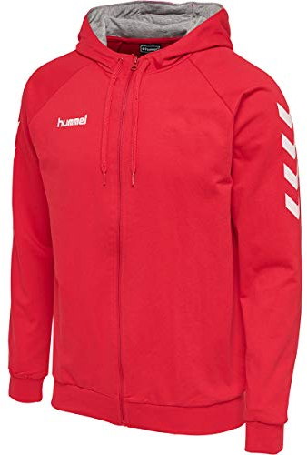 hummel Hmlgo Cotton Zip Hoodie Kapuzenpullover Herren True Red XL