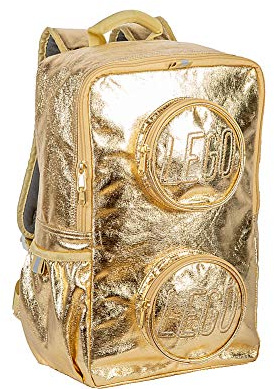 LEGO Backstein-Rucksack, Gold, Einheitsgröße, Brick Rucksack, goldfarben