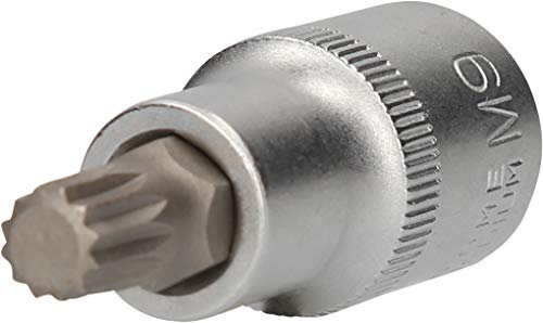 Brilliant Tools 1/2 Vielzahn-Bit-Stecknuss, 55 mm lang, M9 BT022933