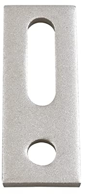 NAKA 10 x Photovoltaik-Adapterplatte aus Edelstahl 80 x 30 x 5 mm für Stockschrauben M10, Solarpanel Befestigung, Photovoltaik Solar-Befestigung, Solarmodul Solarenergie PV Anlage