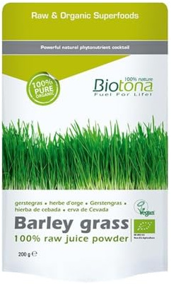 Barley Grass/hierba de cebada superfood bio 150g Biotona
