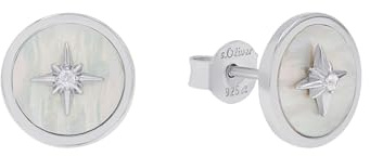 s.Oliver S.Oliver Damen-Ohrstecker 925er Silber Zirkonia