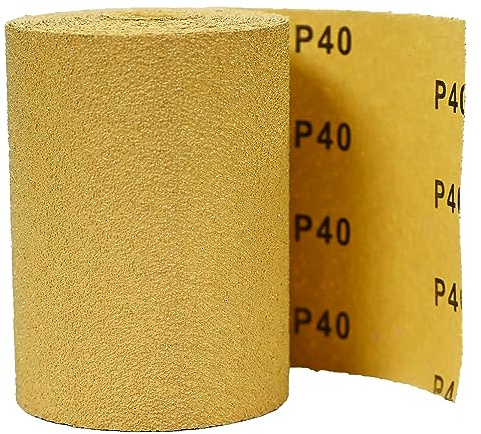 Trend Aluminium Oxide Sanding Roll, 40 Grit, 115mm x 5 Metre