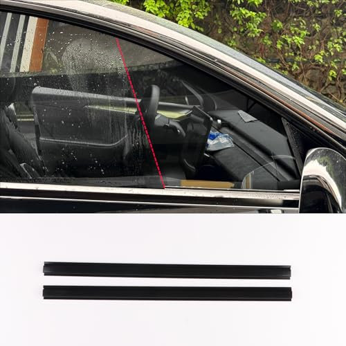 FDAIUN für Tesla Model Y/3 2019 2020 2021 2022 2023 2024 Auto Fensterwischer Teleskop Wasserabstreifer Fensterwaschanlage Silikon Wasserabzieher fensterabzieher 2 Stücke Zubehör
