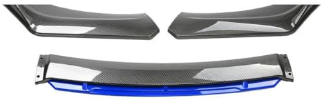 Auto Frontspoiler für BMW 5 Series E60+E61 2003-2010,Auto Frontlippe Spoiler Stoßfängerlippe Spoilerlippe ABS Dauerhaft AntiKollision Frontspoiler Protector