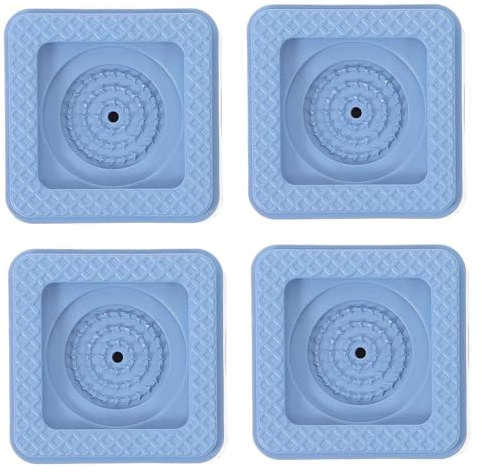 WESIEVYA 4pcs Washing Machine Stabilizer Pad Absorbent Shock Absorber Mat Vibration Pads for Furniture Bracket