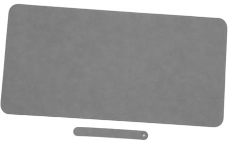 HOUDERCO Large Dual-sided Leather Desk Mat Non- Protector for to Clean Mouse Pad for Gamers Designers and Home Use