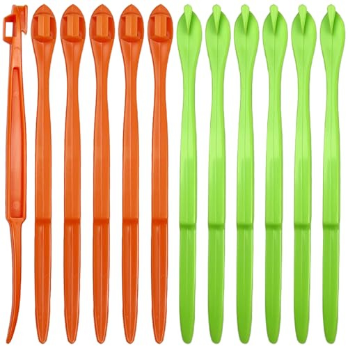 Citrus and Orange Peeler Tool – Easy-Use Plastic Fruit Peelers for Lemon, Mango, Banana (24 PCS Total)