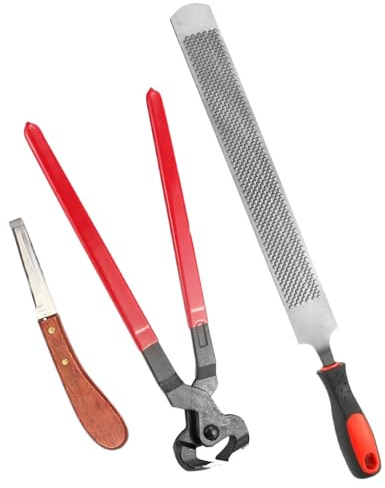 Ziegen Klauen Schere | Pflegezubehör Für,Ergonomisches Multifunktions-Set Zur Hufpflege Und Schur Bei Pferden Mit Nagelwerkzeugen