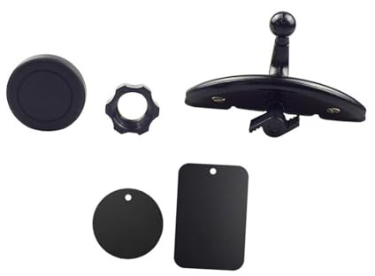 Magnetische CD Schlitz Handyhalterung für Smartphone und GPS, Schwarz