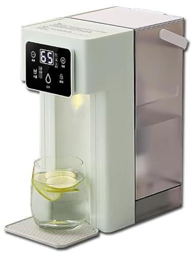 Hot Water Dispenser 2000w, Instant Hot & Cold Filter Water Dispenser, Countertop Water Warmer Dispenser For Home Office, Green,With 3l Water Tank, 12 Levels Temperature Adjustable,safety Child Lock