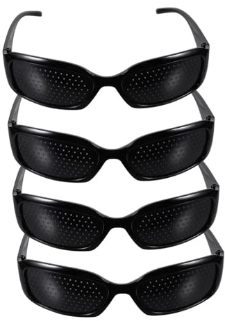 CONGARTENO Fatigue Pinhole Glasses Full Frame Corrective Eyeglasses for Vision Improvement Suitable for Myopia Hyperopia Astigmatism Eye Care and Protection