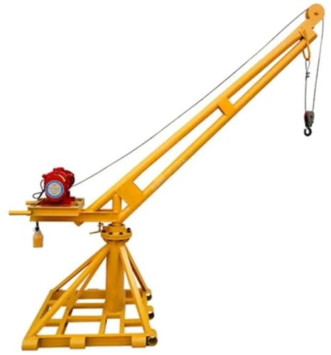 Polipasto eléctrico de 220 V, 100 kg, 12 m, cabrestante eléctrico resistente para decoración del hogar y edificios, grúa de elevación compacta, ideal para manipulación de materiales y proyectos de