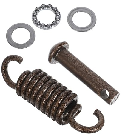 INOOMP Molla Sospensione per Sedia Dondolo in Metallo Resistente Ganci Robusti per Altalena da Giardino e Amaca Installazione Facile Adatto per Uso Esterno