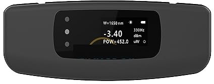 LLOOPK Tester fibra ottica, Misuratore di potenza del tester ottico in fibra con multimetro VFL OPM sorgente luce rossa e localizzatore visivo guasti(Type C 20mW)