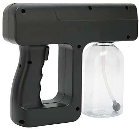 Jiawu Máquina de Pulverización de Desinfectante de Mano Inalámbrica, Atomizador Nebulizador de 300ml, Humidificador de Pulverización Uniforme Desinfectante para el Hogar
