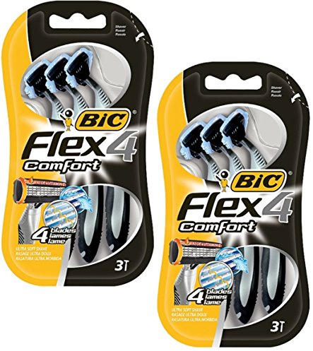 BIC Flex 4 Comfort Herrenrasierer – 3 x 2 (2)