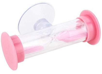 TOSSPER 1pc Contador De Tiempo, 3 Minutos Reloj De con Ventosa para Juegos De Cocina Cepillado Dental Tiempo De Cuenta Atrás De Cálculo (Color Azar)