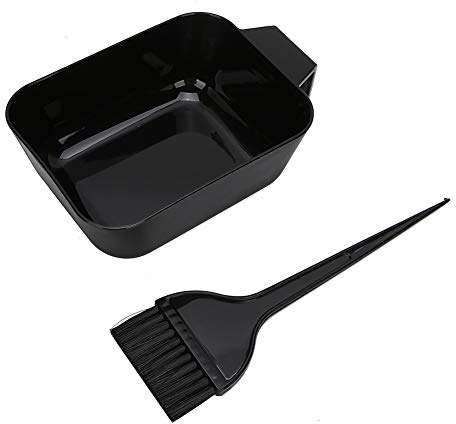 Large Hair Dye Bowl,ANGGREK Hair Coloring Brush Hair Tint Salon Mixing Bowl Anti Slip Hair Dyeing Styling Tool