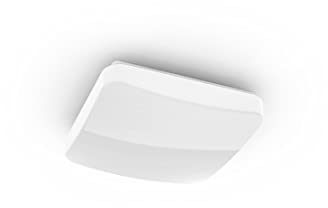 Hama LED Deckenleuchte dimmbar per App- u. Sprachsteuerung (WLAN Lampe Alexa/Google Home kompatibel, Deckenlampe f. Schlafzimmer, Kinderzimmer, Wohnzimmer, kein Hub/Gateway benötigt, 27cm)