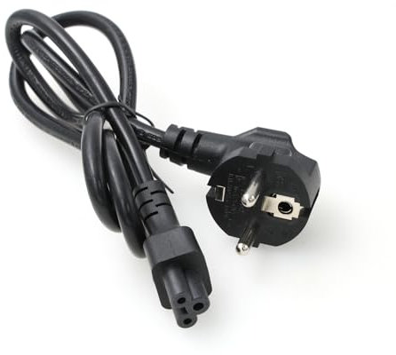 IEC C5 Mickey Mouse Plug to Europe Schuko CEE 7/7 Socket Extension Cable for Printer Lenovo Computers TVs Monitors Projector (1M/3.28Ft)