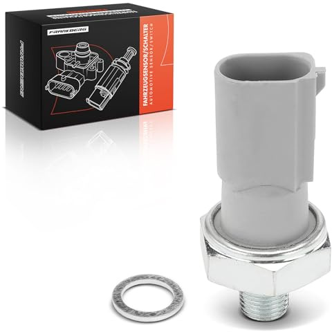 Frankberg Öldruckschalter Drucksensor 2-Polig 059919081E | Kompatibel mit New Beetle 1C1 9C1, C.a.y.e.n.n.e 92A, A4 Allroad 8KH, A5 Sportback 8TA, A6 Allroad 4GH 4GJ, Q7 4LB