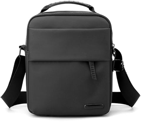 Borsello Uomo Borsa a Tracolla da Uomo Casuale Borse Messenger per Stile Retro'per l'uso Quotidiano Outdoor Trekking,Lavoro,Viaggio Borsa a Spalla