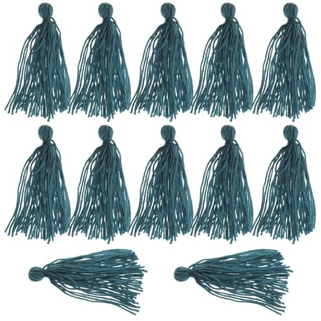 Abaodam Lot de 12 Balais à Œufs Flottants pour Aquarium Bleu Foncé, Tapis de Ponte en Fil pour Élevage de Poissons, Abri Stable Reproduction des Œufs, Habitat Sécurisé pour