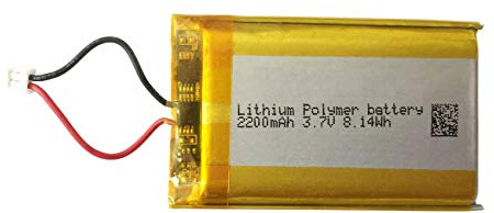 3,7V Lithiumbatterie 2200mAh PS4 Slim Pro Controller Ersatzbatterie LIP1522 Batteriepack für Playstation 4 CUH-ZCT1U und CUH-ZCT2U Serie Funkcontroller