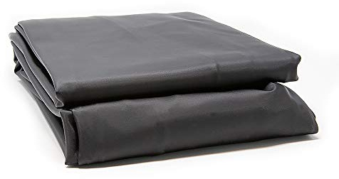 Spaces Places PL1322 Flexible Foot Pre-Cut PVC Liner Ideal for Small, Koi Ponds, Water Gardens, and Fountains, 12 FT X 17 FT, Black