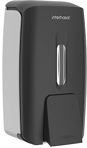 interhasa! Soap Dispenser Wall Mount Refillable 28oz Hand Sanitizer Dispenser Commercial Hand Soap Dispenser for Bathroom Support Liquid Gel Soap