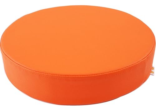 Sitzerhöhung Stuhlkissen Outdoor Garten Rund 35x35cm/40x40cm/50x50cm/45x45cm Sitzkissen Stuhl Rund Kinder Hoch de Sitzpolster Outdoor Gartenstuhl Dtuhl für Esszimmer, Küche, Garten, Büro(@12,35cmx5cm)