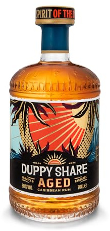 Duppy Share Aged Caribbean Rum, 70cl, 38% ABV
