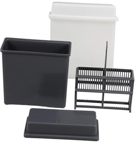 CLISPEED 2satz Plastikbeutelhalter Set Polypropylen Für Laborfärbung Und Reparatur Robustes Material Und Einfach Zu Benutzen