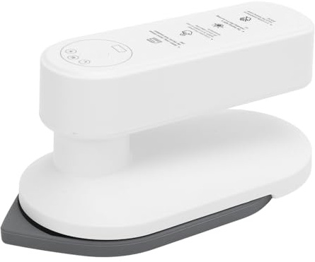 VBESTLIFE Reisebügeleisen für Kleidung, Schnurloses Kleines Elektrisches Bügeleisen, Handgehaltene Bügelmaschine, Tragbare Wärmepresse für Kleidung