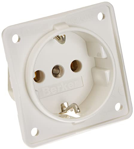 Berker Schuko-Steckd.pws 941852502 m.Schraubklemmen INTEGRO Steckdose 4011334240549 (2 Stück Schuko-Steckdose)