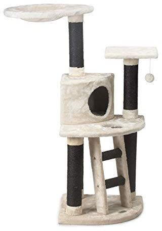 Beeztees Dominjo, Katzen Kratzbaum, creme, 50x50x123 cm