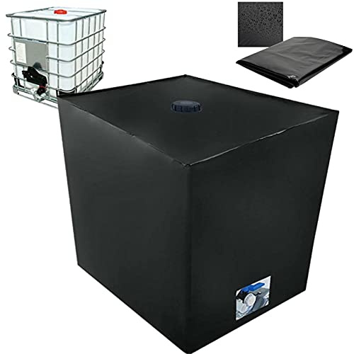 IBC Cover1000L Wassertankabdeckung mit Aussparung, UV-Schutzfolie, IBC-Containerabdeckung, UV-Folie, Schutzabdeckung, Schutzabdeckung, 120 x 100 x 116 cm