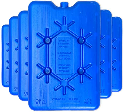 MIJOMA Kühlakkus 200ml - Wiederverwendbare Kühlakkus für Kühlbox und Kühltasche - Lebensmittelechter Kunststoff - Hergestellt in der EU - Hohe Kühlleistung für bis zu 10 Stunden